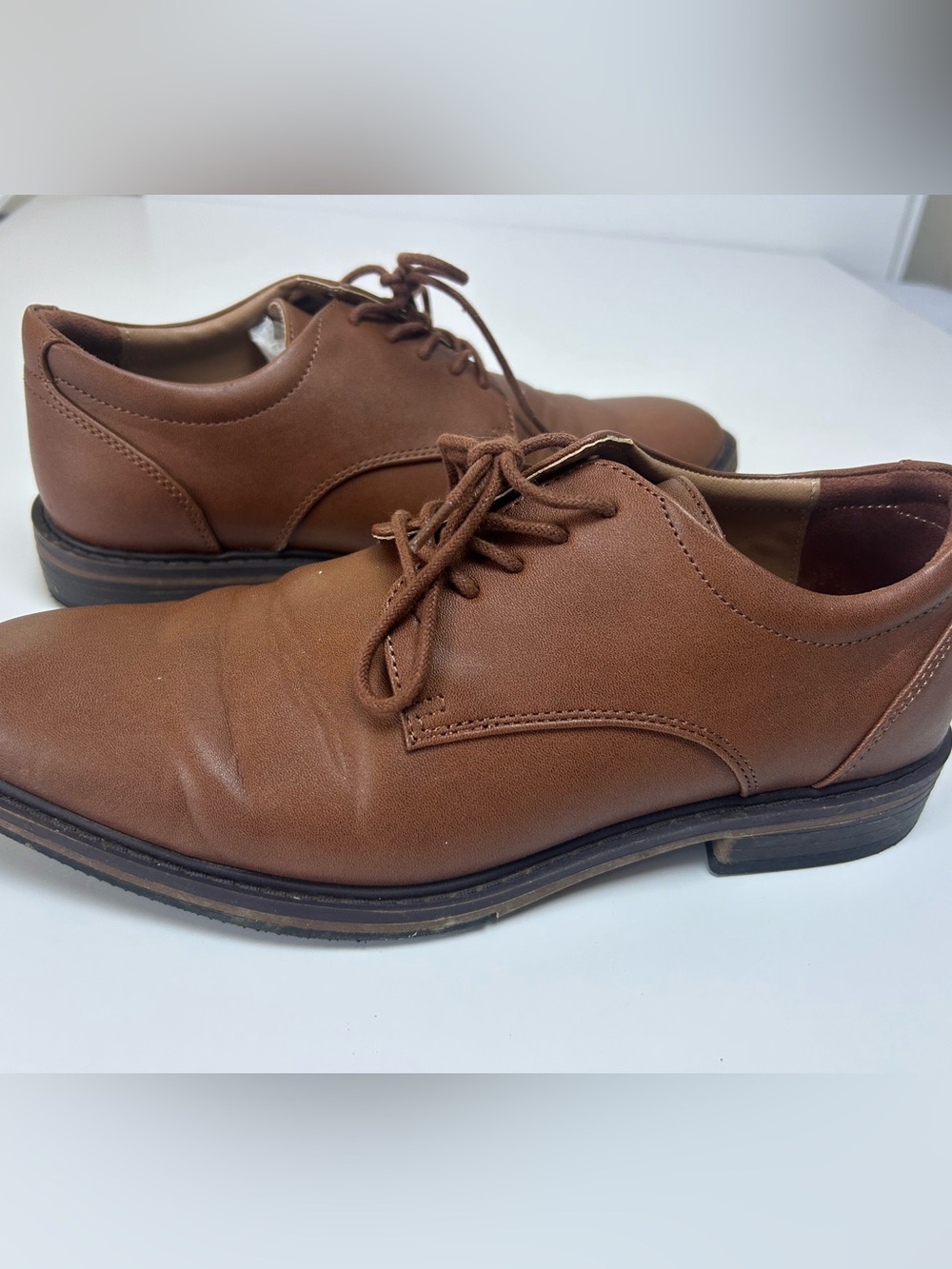 Goodfellow & Co Brown Lace Up Dress Shoes Men’s Size 8 Oxford Derby Business